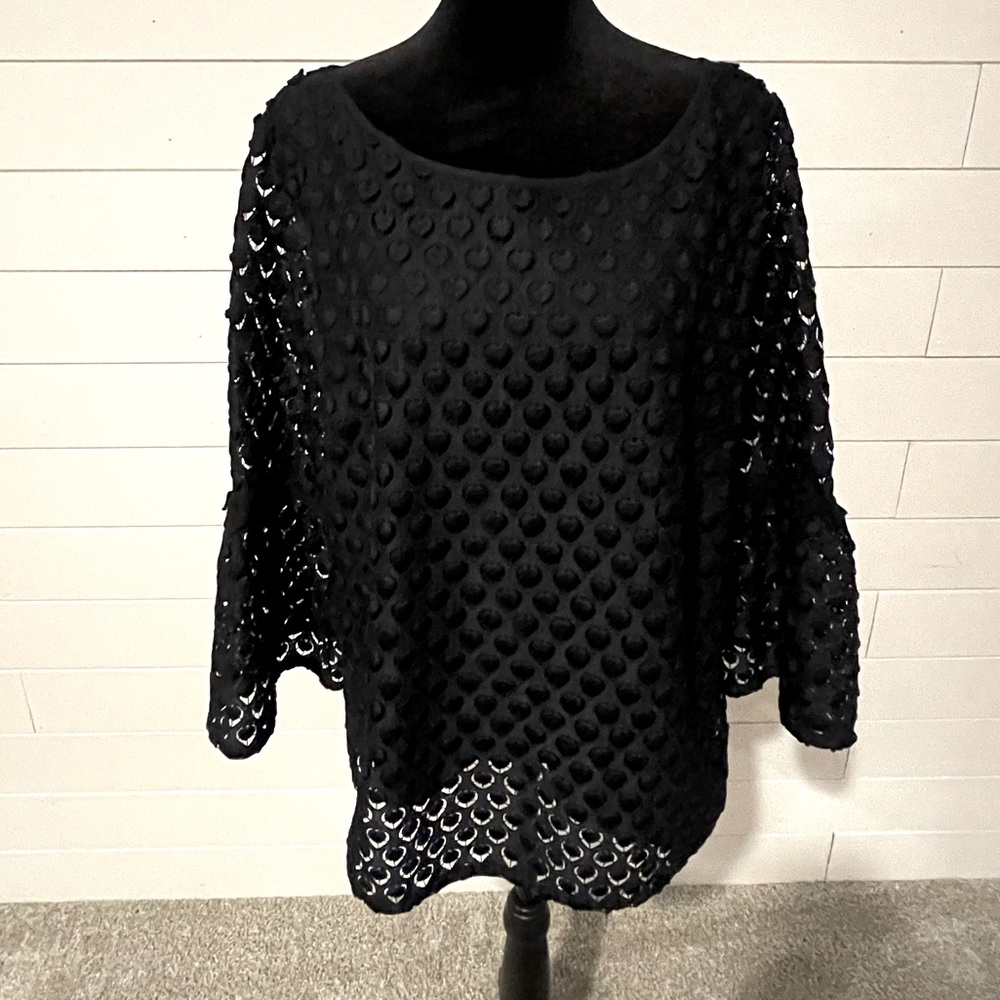 Women’s Talbots Top, Size XL, Color Navy